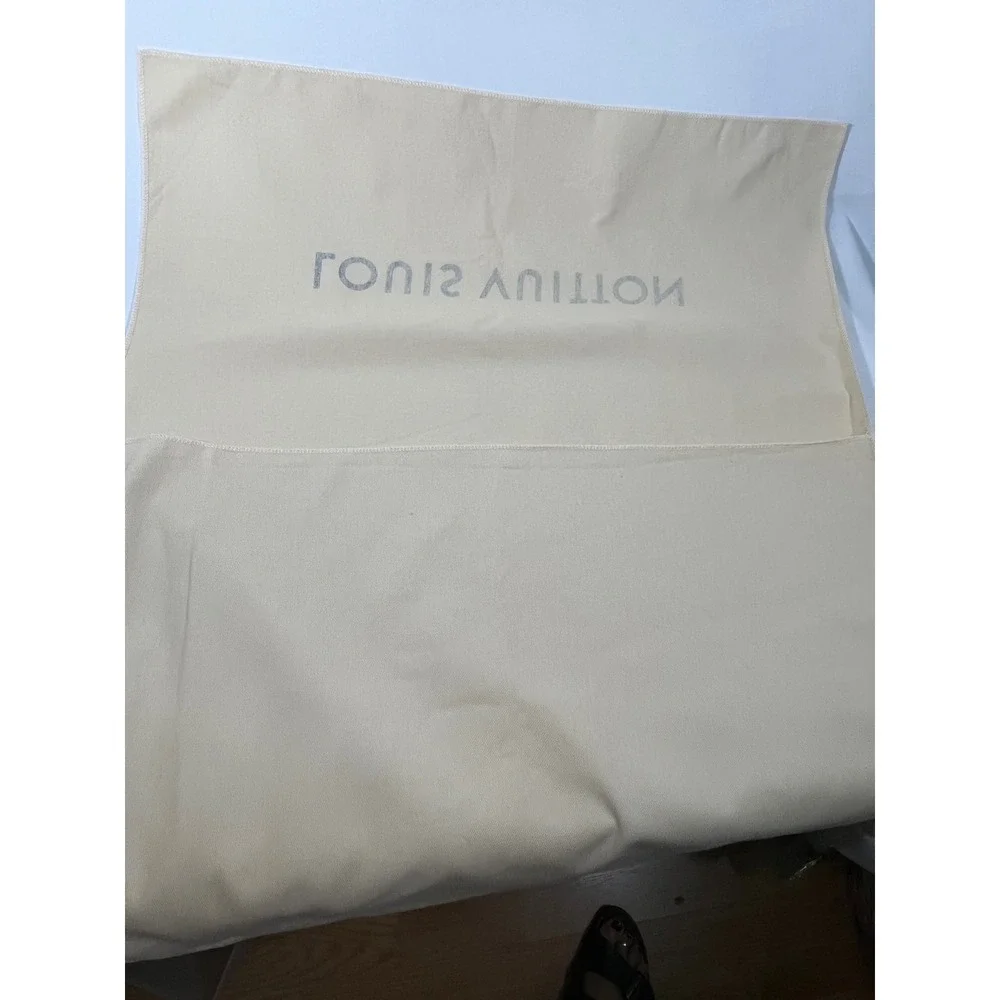 Louis Vuitton Dust Bag Beige Monogram Storage Pouch Authentic Luxury Accessory L